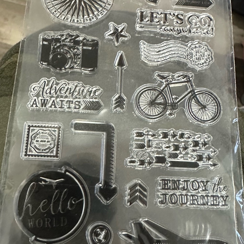 Source Unknown Clear Home Design Stamps